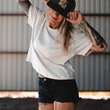MotoBella Vintage Tee – My First Rodeo Was a Warm-Up