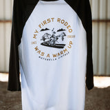 MotoBella Vintage Raglan – My First Rodeo Was a Warm-Up