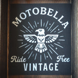 MotoBella Vintage Collector Patch - Ride Free Thunderbird