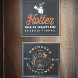 MotoBella Vintage Sticker Pack (7-Pack)