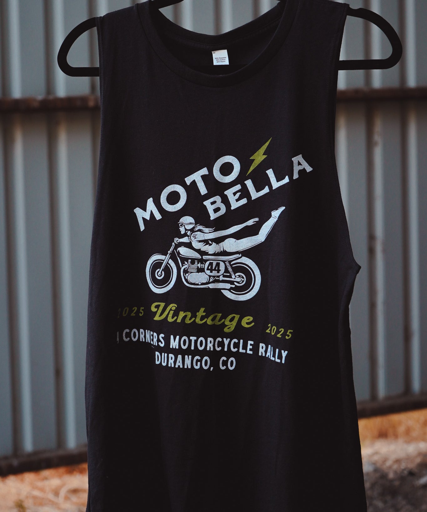 MotoBella Vintage Rally Tank – Durango 2025