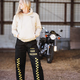 Thunderbird &  Bolt Sweatshirt in Black or Bone