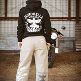 Thunderbird &  Bolt Sweatshirt in Black or Bone