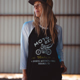 MotoBella Vintage Raglan – Durango Rally 2025
