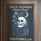 MotoBella Vintage Collector Patches - Wild Women Wicked Roads