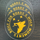 Built For Roads & Holy Moments Set of 3 Decal for $8