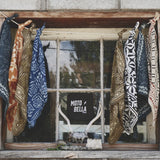 Block Print Bandana_ Black & White
