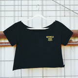 Hotter Than My Exhaust Pipe: Cropped Off The Shoulder T