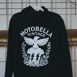 Thunderbird &  Bolt Sweatshirt in Black or Bone